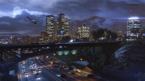Capture d'écran de GTA V sur PS5 avec des graphismes améliorés
