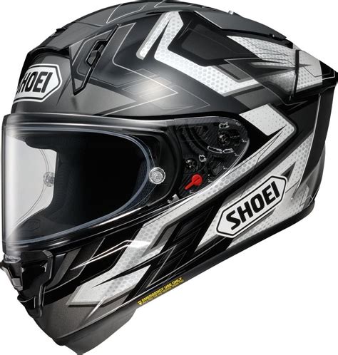 Photographie du casque Shoei X-SPR Pro mettant en valeur son design aérodynamique