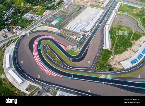 Vue aérienne du circuit international de Sepang
