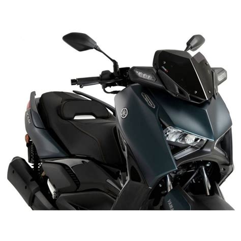 Schéma comparatif des dimensions entre le pare-brise V-Tech Sport et le pare-brise d'origine du Yamaha XMAX