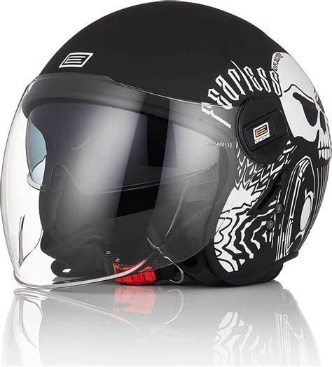 Casque Bandit Slimline Jet avec visière