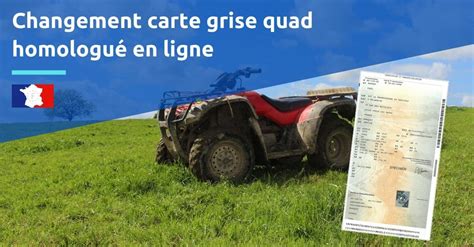 Image d'un quad utilisé dans un cadre agricole, soulignant son caractère non homologué pour la route.