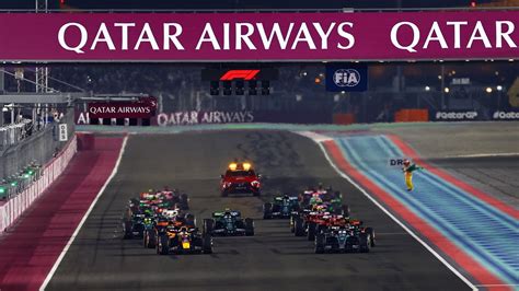 Infographie comparant les performances de différents pilotes au Grand Prix du Qatar