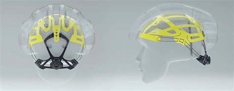 Schéma illustrant le fonctionnement du système Mips dans un casque de vélo