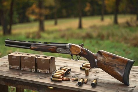 Schéma technique d'un canon de fusil Benelli avec indication des longueurs et des types de chokes.
