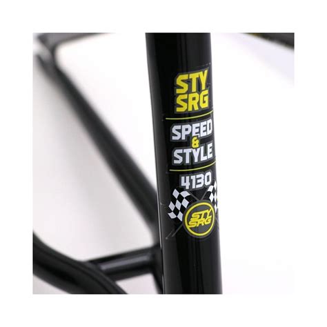 Cadre BMX SPEED & STYLE de Stay Strong en finition chromée