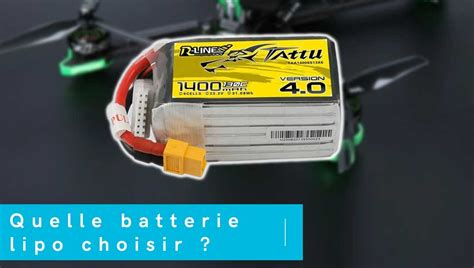 Schéma d'une batterie LiPo 2S pour drone DJI