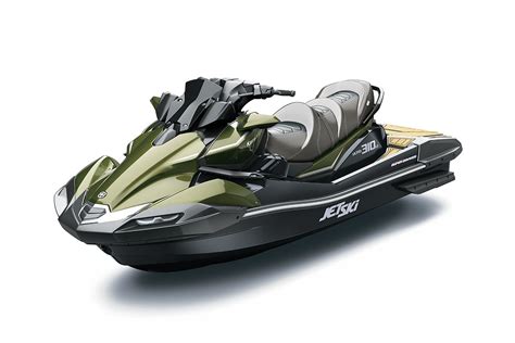 Intérieur luxueux du Kawasaki Ultra 310LX avec système audio