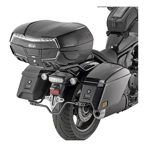 Top-case Givi monté sur une Honda Rebel