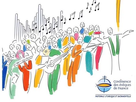 Illustration d'une partition de chant liturgique