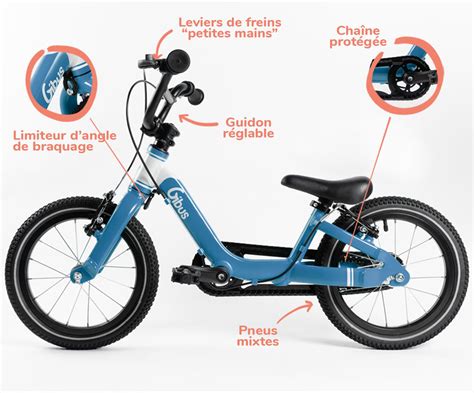 Schéma comparatif entre une draisienne traditionnelle et un vélo 2-en-1