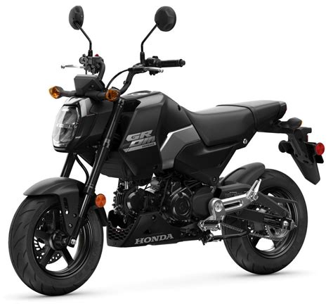 Schéma des évolutions esthétiques de la Honda MSX Grom