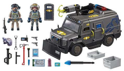 Le set Playmobil City Action 9250, un véhicule d'intervention des forces spéciales