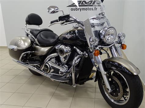 Intérieur d'une sacoche latérale du Kawasaki VN 1700