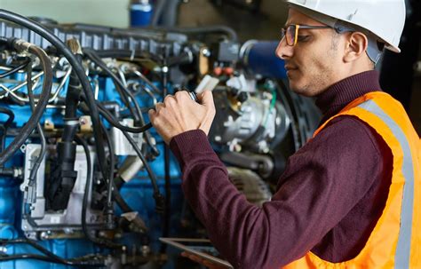 Technicien effectuant la maintenance d'un moteur de scooter