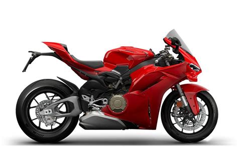 Schéma de la Ducati Panigale V4 avec indication des éléments liés au bruit (échappement, silencieux)