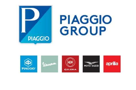 Logos des marques du groupe Piaggio