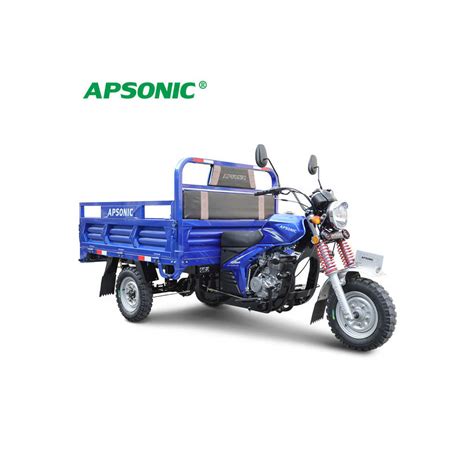 Illustration schématique d'un tricycle à moteur avec ses différentes parties identifiées.