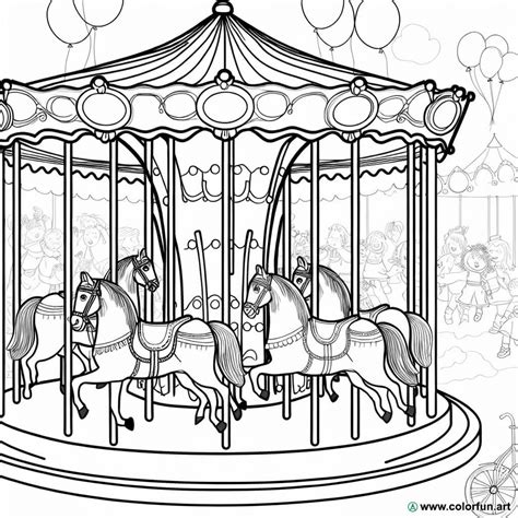 Illustration d'un treuil à manège avec chevaux