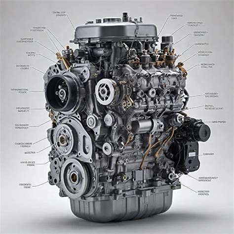 Vue éclatée du moteur AF85 à refroidissement liquide du MBK 51 Magnum