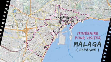 Carte de l'Espagne avec Malaga et le circuit d'Ascari marqués