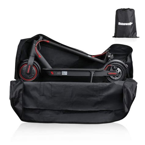Schéma des dimensions du sac de transport pour trottinette électrique