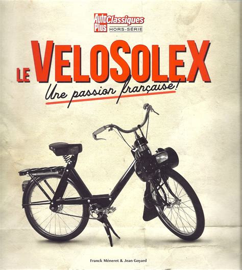 Photographie d'époque d'un des premiers modèles de Velosolex