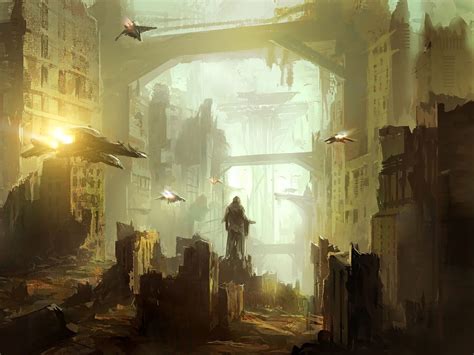 Octavia et Madi dans un paysage post-apocalyptique