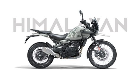Photo de la Royal Enfield Himalayan en action sur un chemin de terre