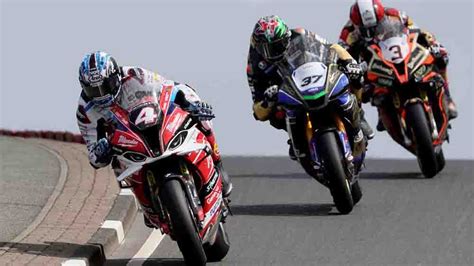 Illustration conceptuelle d'une moto de course moderne sur un podium olympique