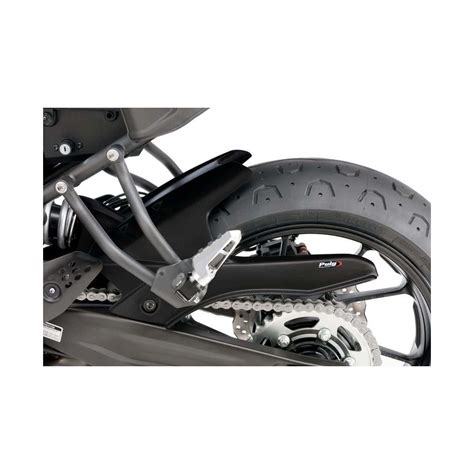 Garde-boue arrière en carbone pour Yamaha R6, monté sur la moto