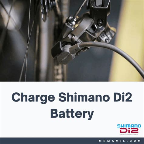 Port de charge d'une batterie Shimano Di2.