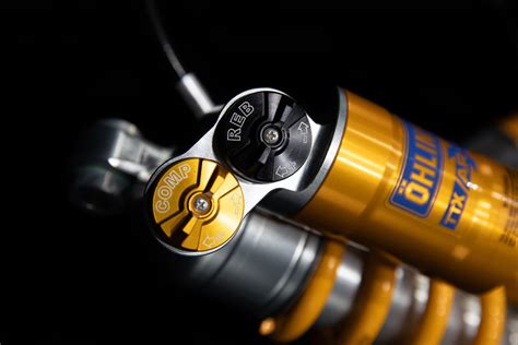 Schéma de fonctionnement d'une cartouche Öhlins TTX