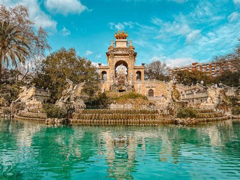 La fontaine monumentale du Parc de la Ciutadella à Barcelone.