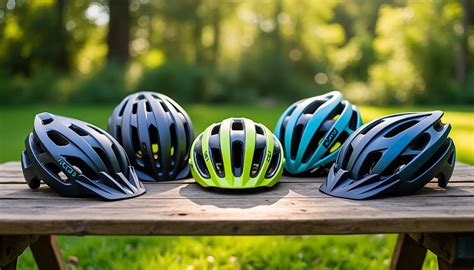 Schéma comparatif des différents types de casques de vélo