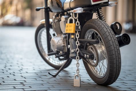 Infographie comparant les différents types d'antivols moto (U, chaîne, bloque-disque, To-Clamp)
