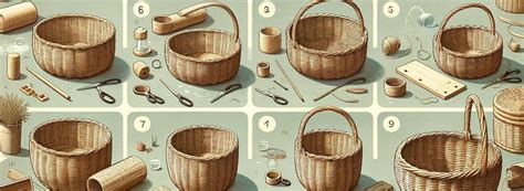Illustration historique d'un side-car ancien avec un panier en osier