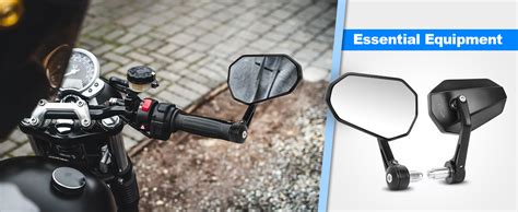 Détail des modifications apportées au guidon clip-on pour l'installation des rétroviseurs et des commandes.