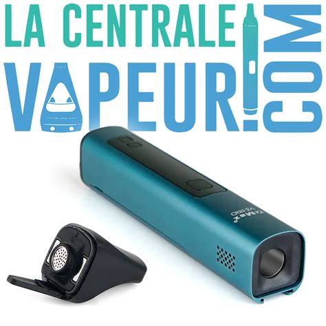 Schéma illustrant la structure interne d'un vaporisateur portable XMAX avec ses composants clés.