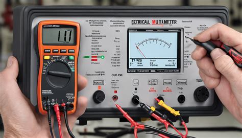 Photo d'un technicien utilisant un multimètre pour tester un composant électronique de vélo électrique.